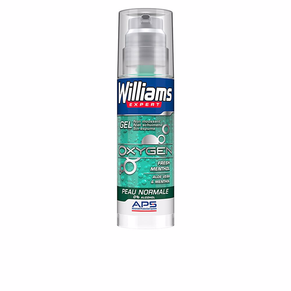 110406-1.jpg Williams Expert Oxygen 0% Alcohol Shaving Gel 150ml - Image 1