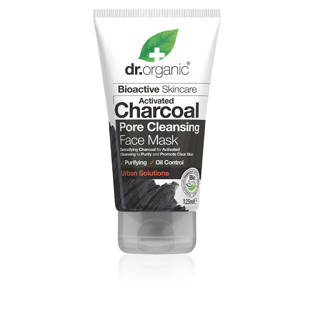 124069-1.jpg Dr. Organic Activated Charcoal Pore Cleasing Face Mask 125ml - Image 1