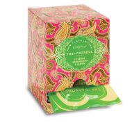 Box  of  The  Capsoul  Green  Tea,  Spearmint  and  Jasmine  by  The  Capsoul,  a  tea  blend  indicated  for  hydration  and  relaxation.
