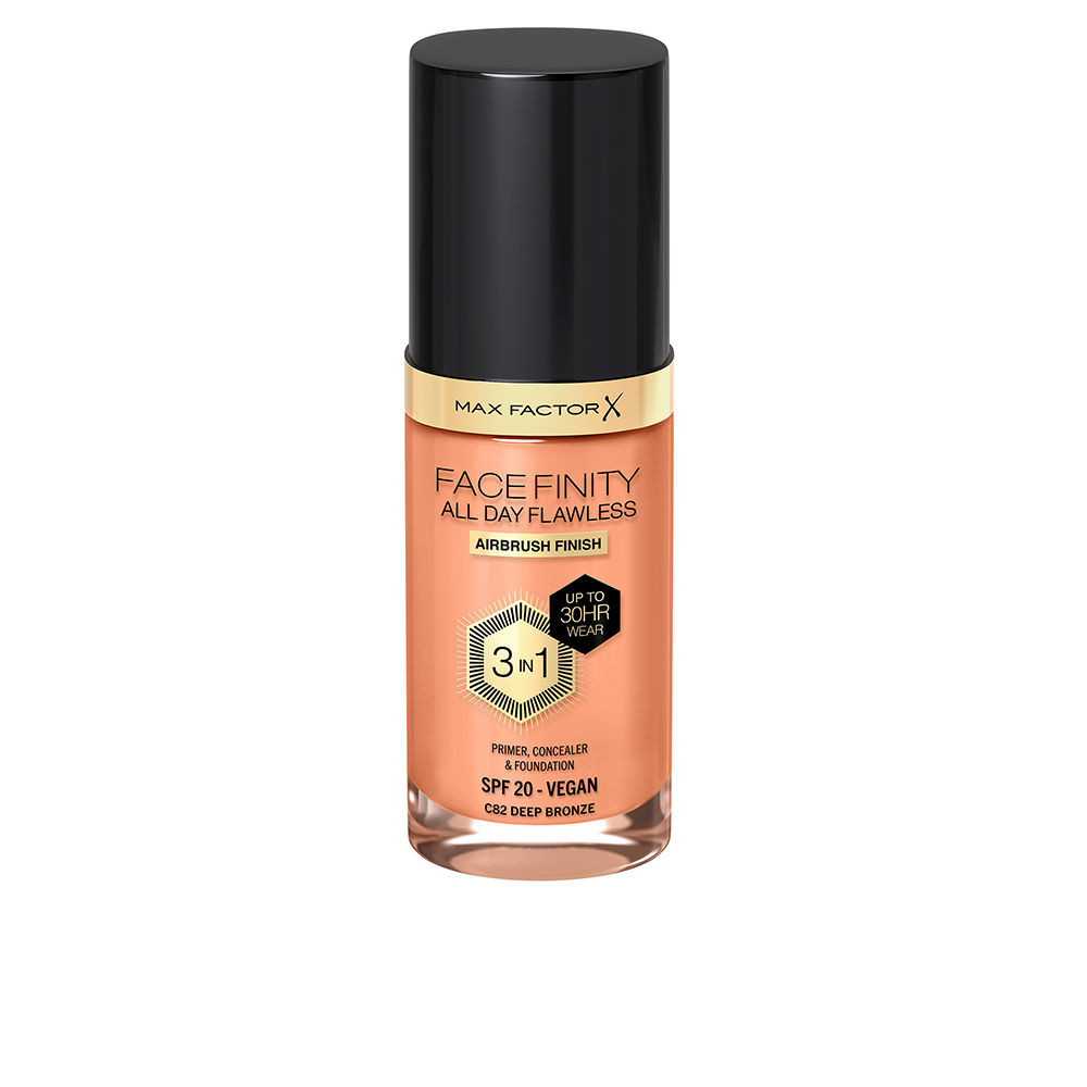 185751-1.jpg Max Factor Facefinity All Day Flawless 3 In 1 Foundation Color 82 Deep Bronze 30ml - Image 1