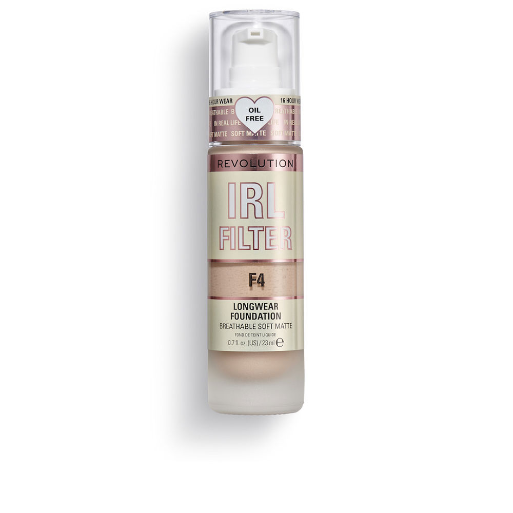 185938-1.jpg Revolution Pro IRL Filter Longwear Foundation Color F4 23ml - Image 1