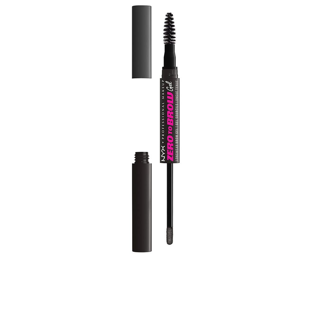 189675-1.jpg NYX Zero To Brow Gel Color 08 Black 2ml - Image 1