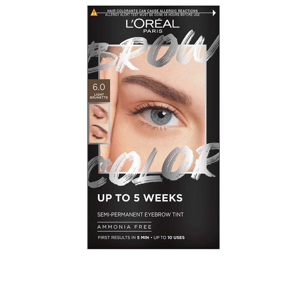 197128-1.jpg L'Oréal Brow Color Eyebrow Tint Color 6.0 Light Brunette - Image 1