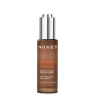 Bottle  of  Nuxe  Men  Boost  Multi-Action  Serum  Youth  &  Energy  by  Nuxe,  a  serum  indicated  for  smoothing  wrinkles  and  hydrating  skin.