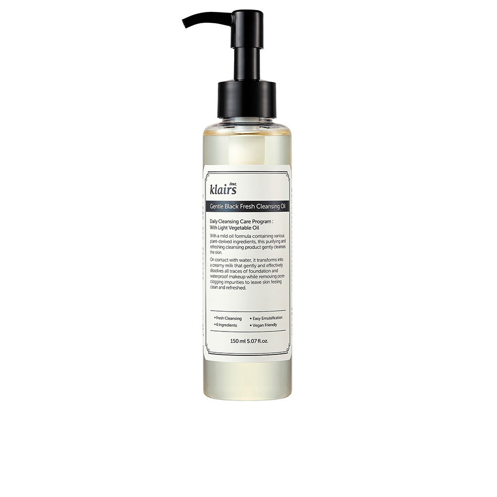 202429.jpg Klairs Gentle Black Fresh Cleansing Oil 150ml - Image 1