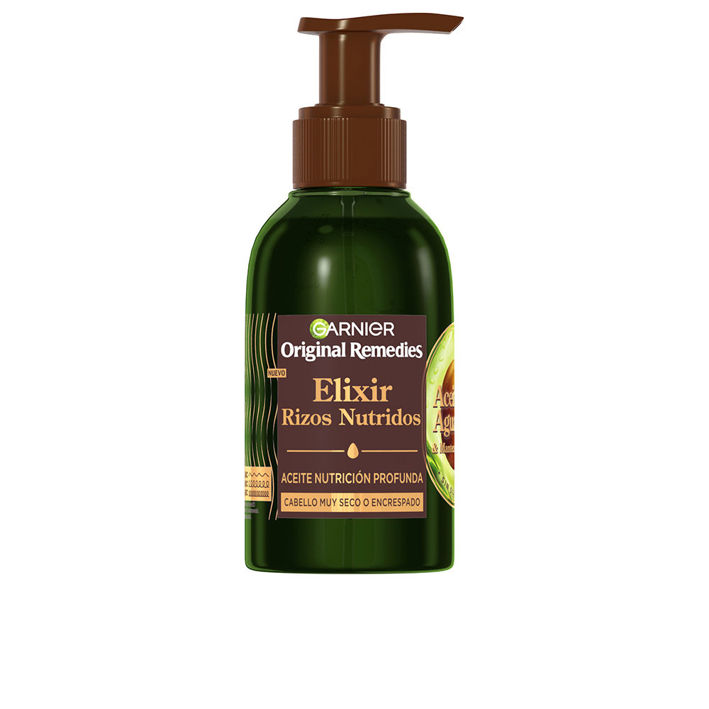 205233.jpg Garnier Original Remedies Elixir Nourished Curls 120ml - 画像 (1)
