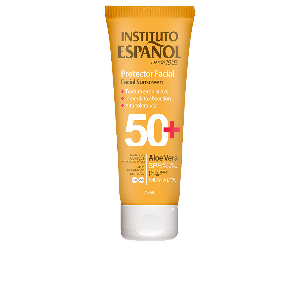 206508-2.jpg Instituto Español Aloe Vera Face Sunscreen SPF50+ 75ml - Image 1