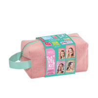 Product  container  of  Iroha  Travel  Kit  Skincare  Case  5  pcs  by  Iroha,  a  skincare  set  indicated  for  maintaining  a  routine  while  traveling.
