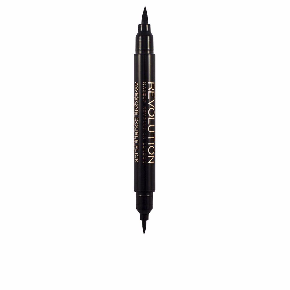 185925.jpg Revolution Double Flick Liquid Eyeliner Color Black 1ml - Image 1