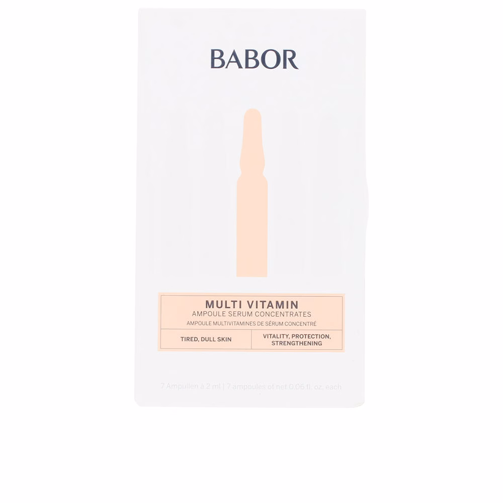 205207.jpg Babor Multi Vitamin Ampoules x7 2ml - Image 1