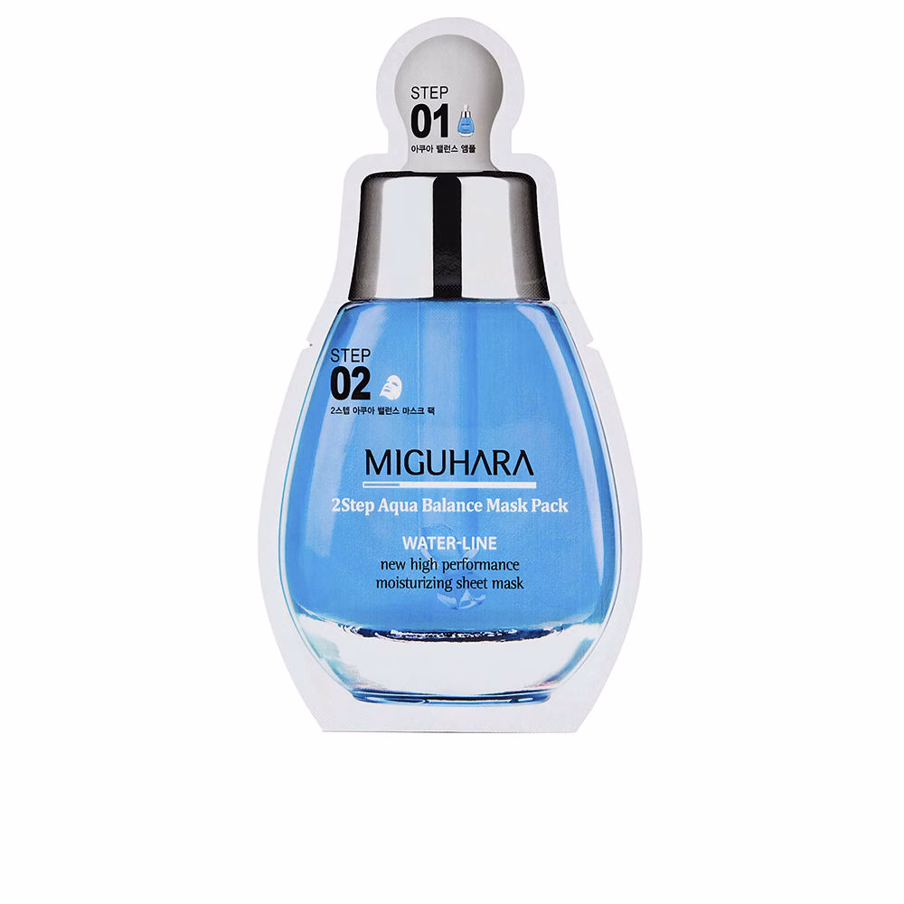 208166.jpg Miguhara 2 Step Aqua Balance Mask Set x2 - Image 1