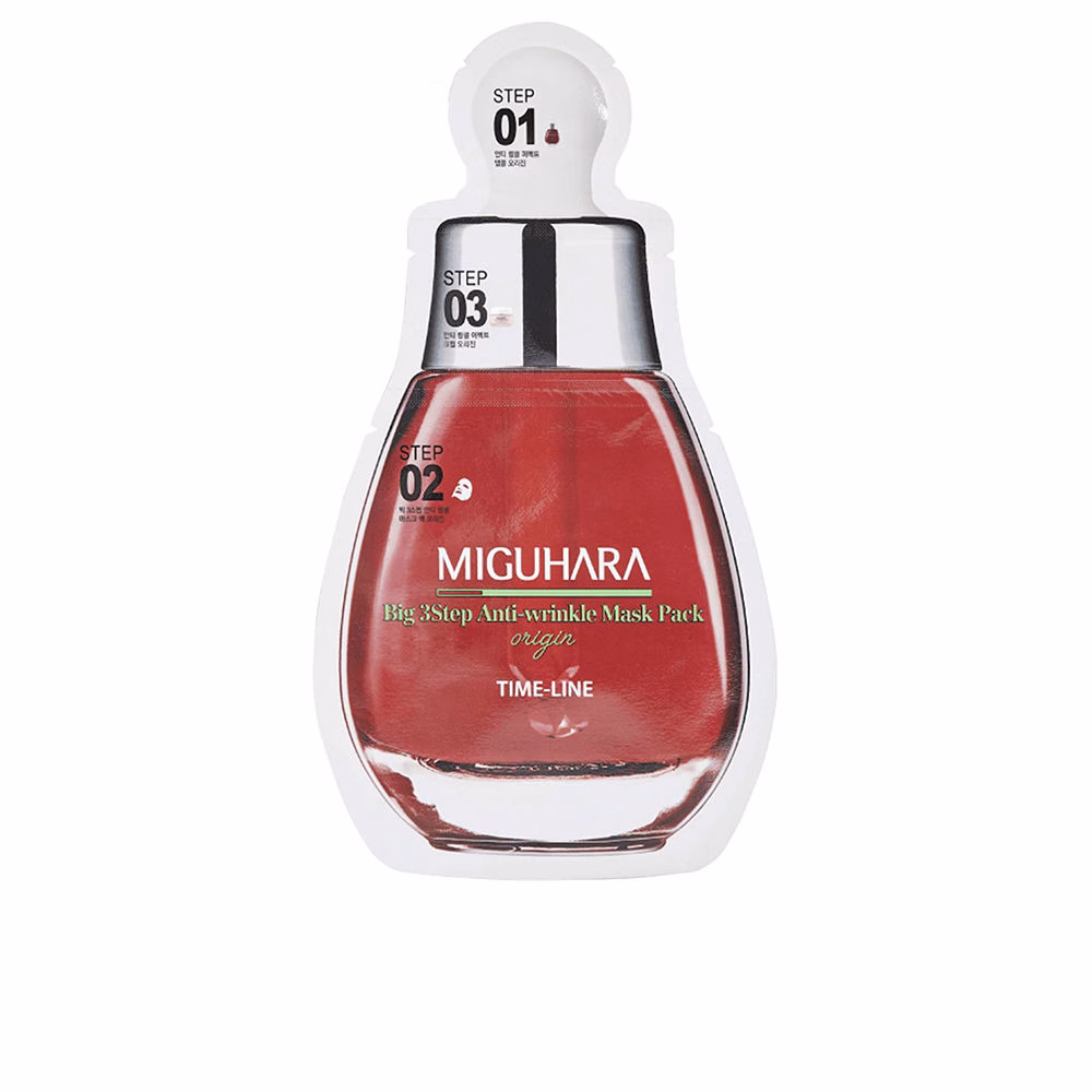 208167.jpg Miguhara 3 Step Anti-Wrinkle Mask Origin Set x2 - Image 1