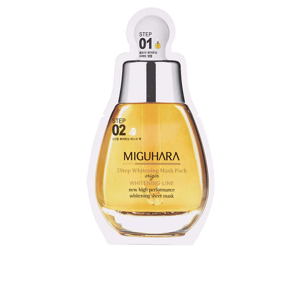 208172.jpg Miguhara 2 Step Whitening Mask Origin Set x2 - Image 1