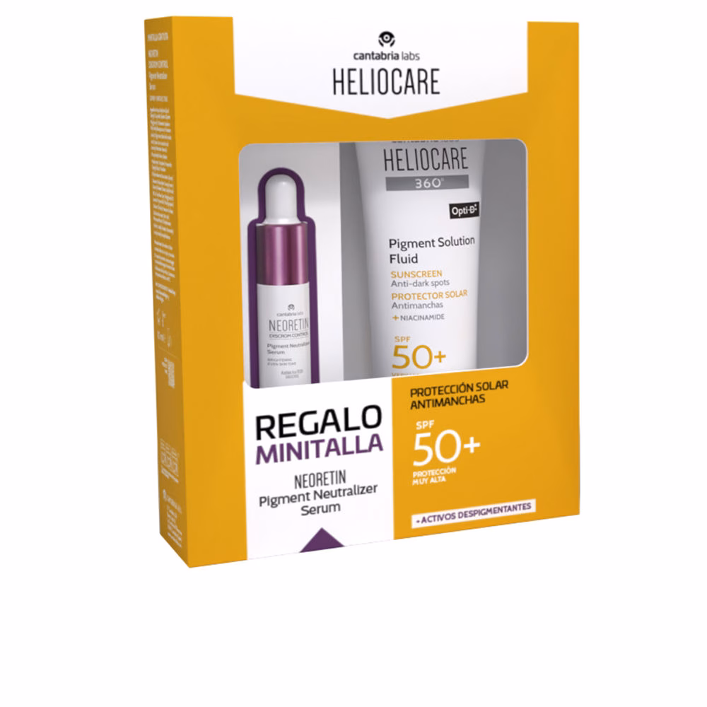 213586.jpg Heliocare 360º Pigment Solution Fluid SPF50+ Set Anti-Spots - 画像 (1)