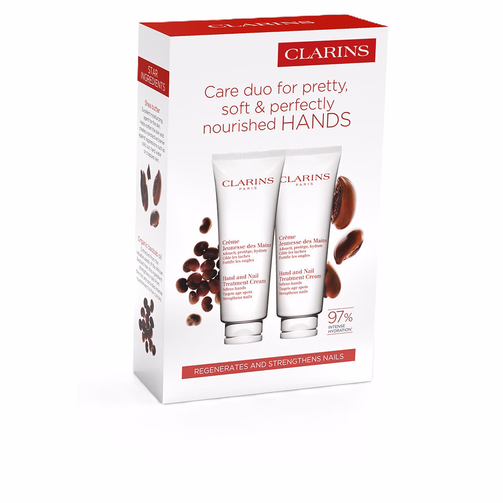 216102.jpg Clarins Duo Hand and Nail Treatment Cream 2x100ml - Image 1