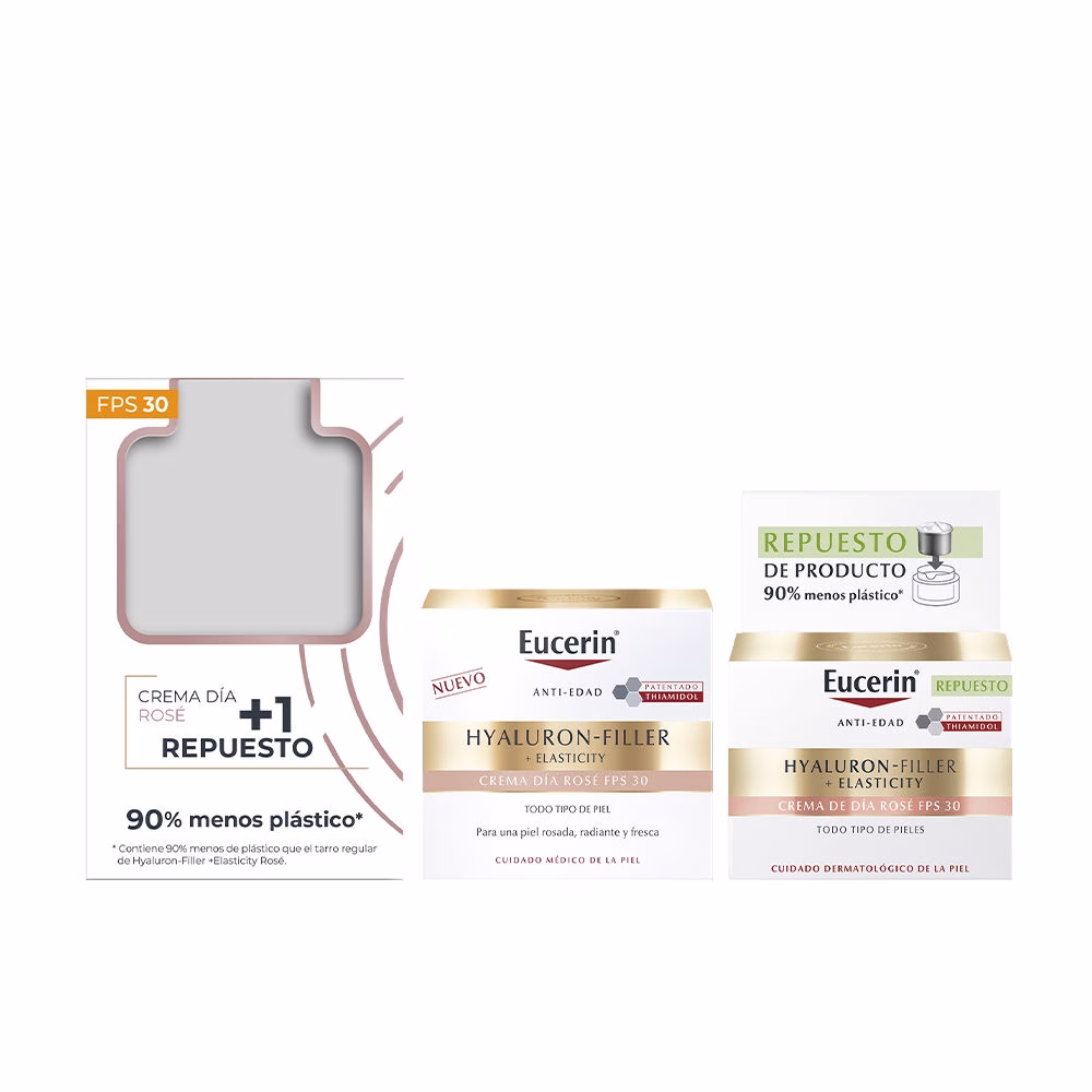 216180.jpg Eucerin Hyaluron-Filler + Elasticity Rosé Set デイクリーム SPF30 + リフィル - 画像 (1)