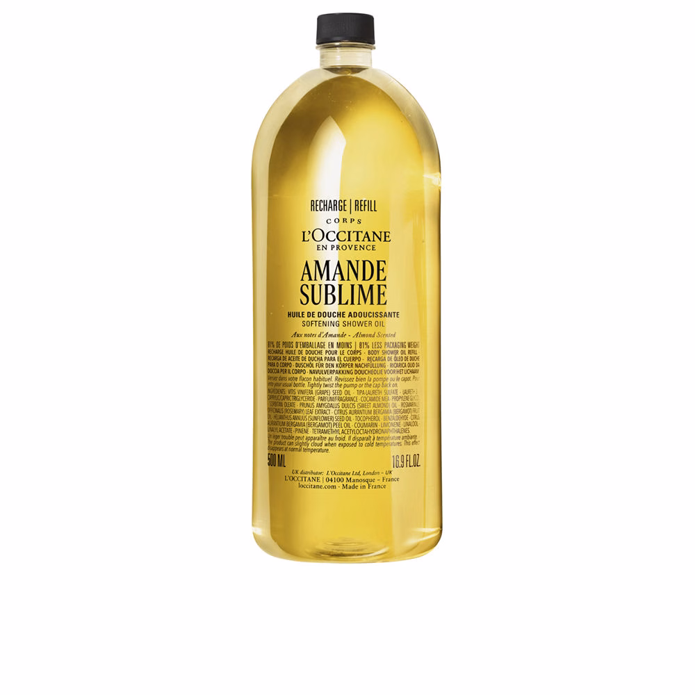 218160.jpg Amande Sublime Shower Oil Refill 500ml - Image 1
