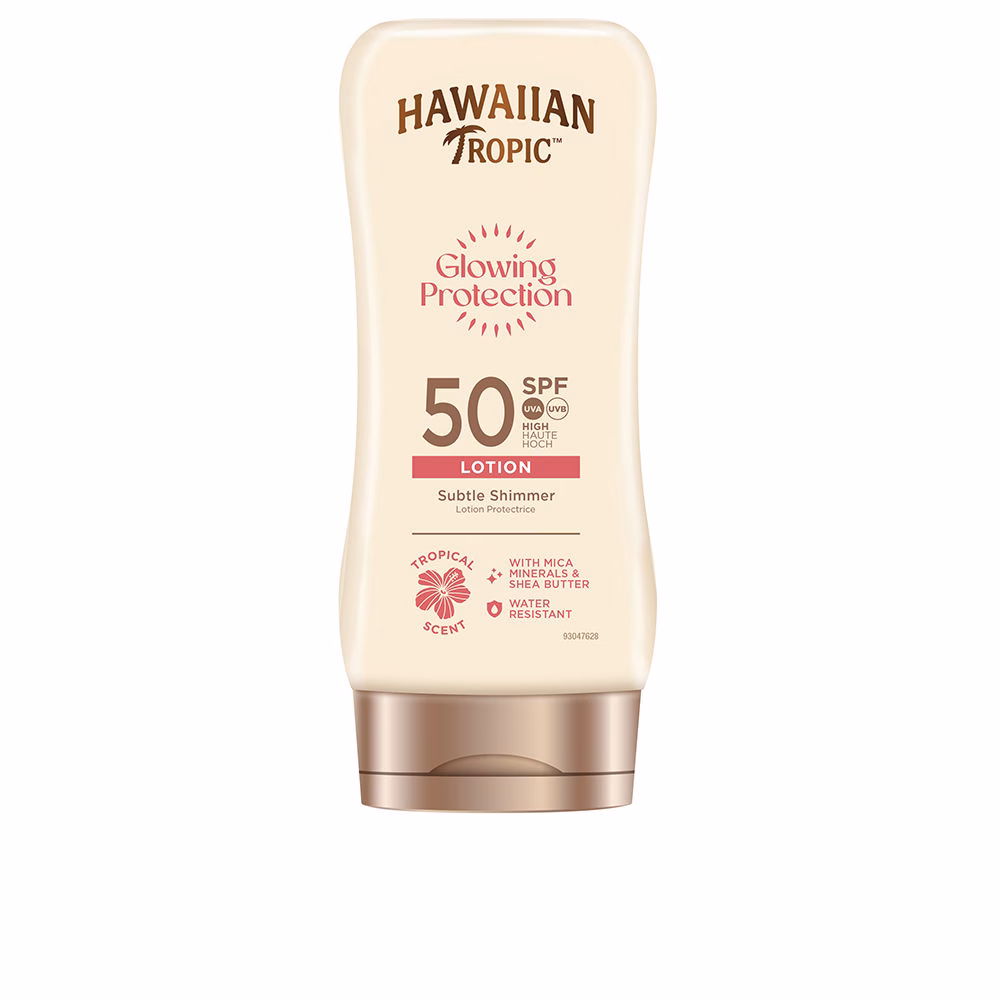 221130.jpg Hawaiian Tropic Glowing Protection Body Lotion SPF50 170ml - Image 1