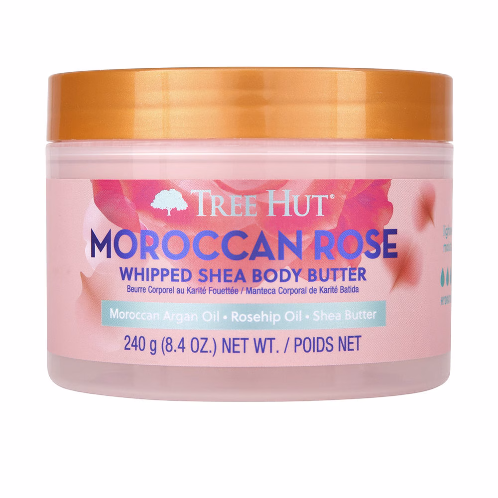 213749.jpg Tree Hut Moroccan Rose Shea Body Butter 240g - Image 1