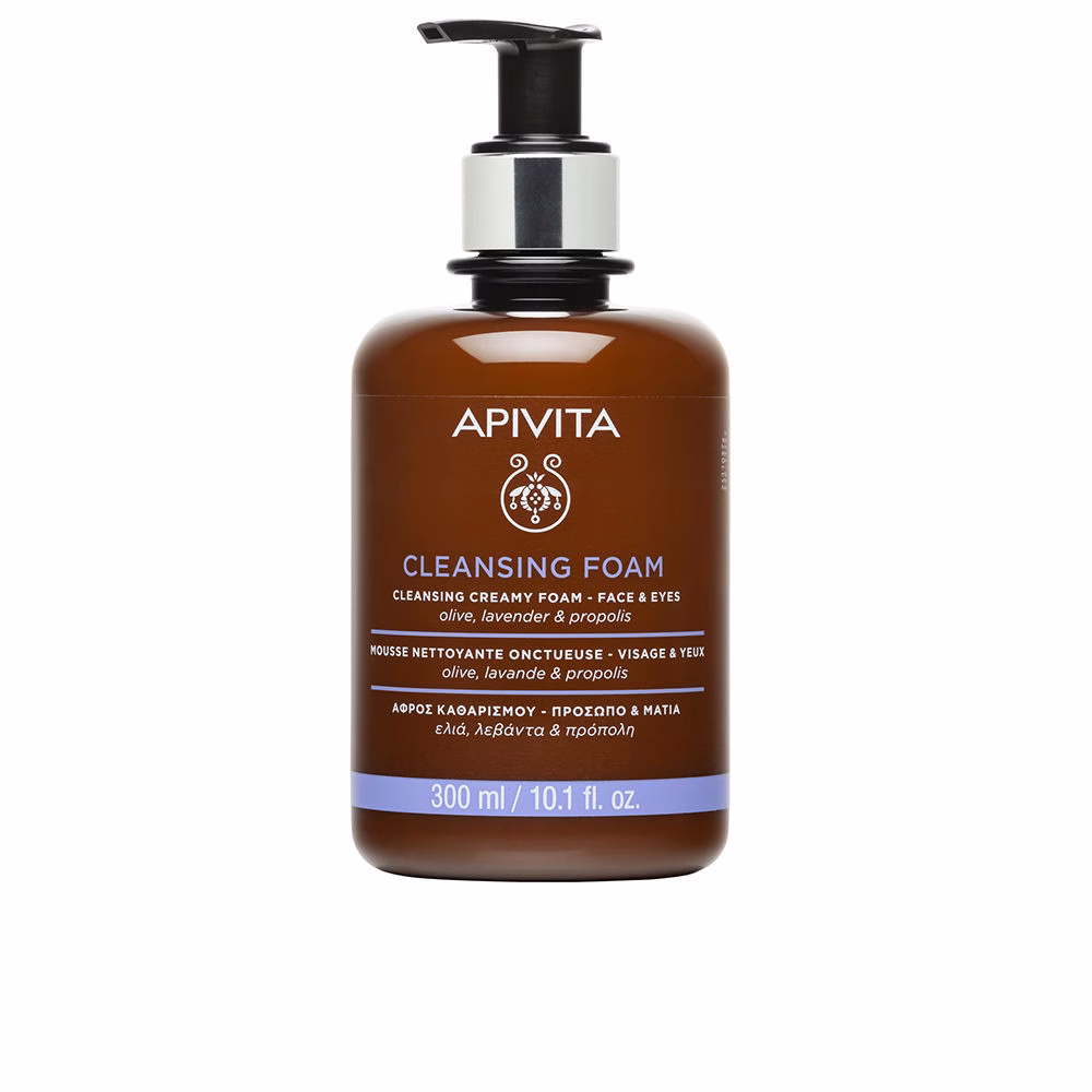 Apivita Cleansing Foam For Face & Eyes 300ml Apivita Cleansing Foam For Face & Eyes 300ml