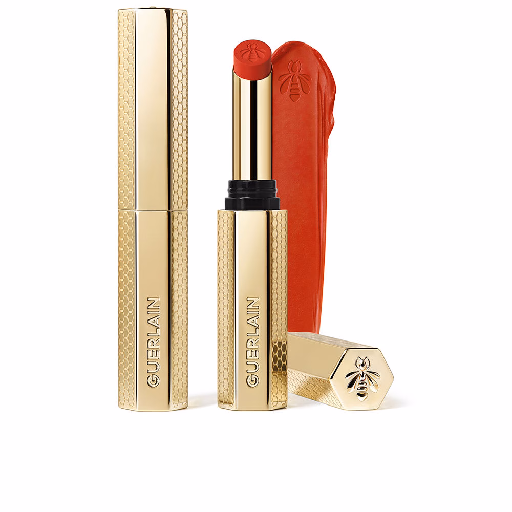 218200.jpg Guerlain Kisskiss Blur Matte Lipstick Color 639 Tangerine Bloom - Image 1